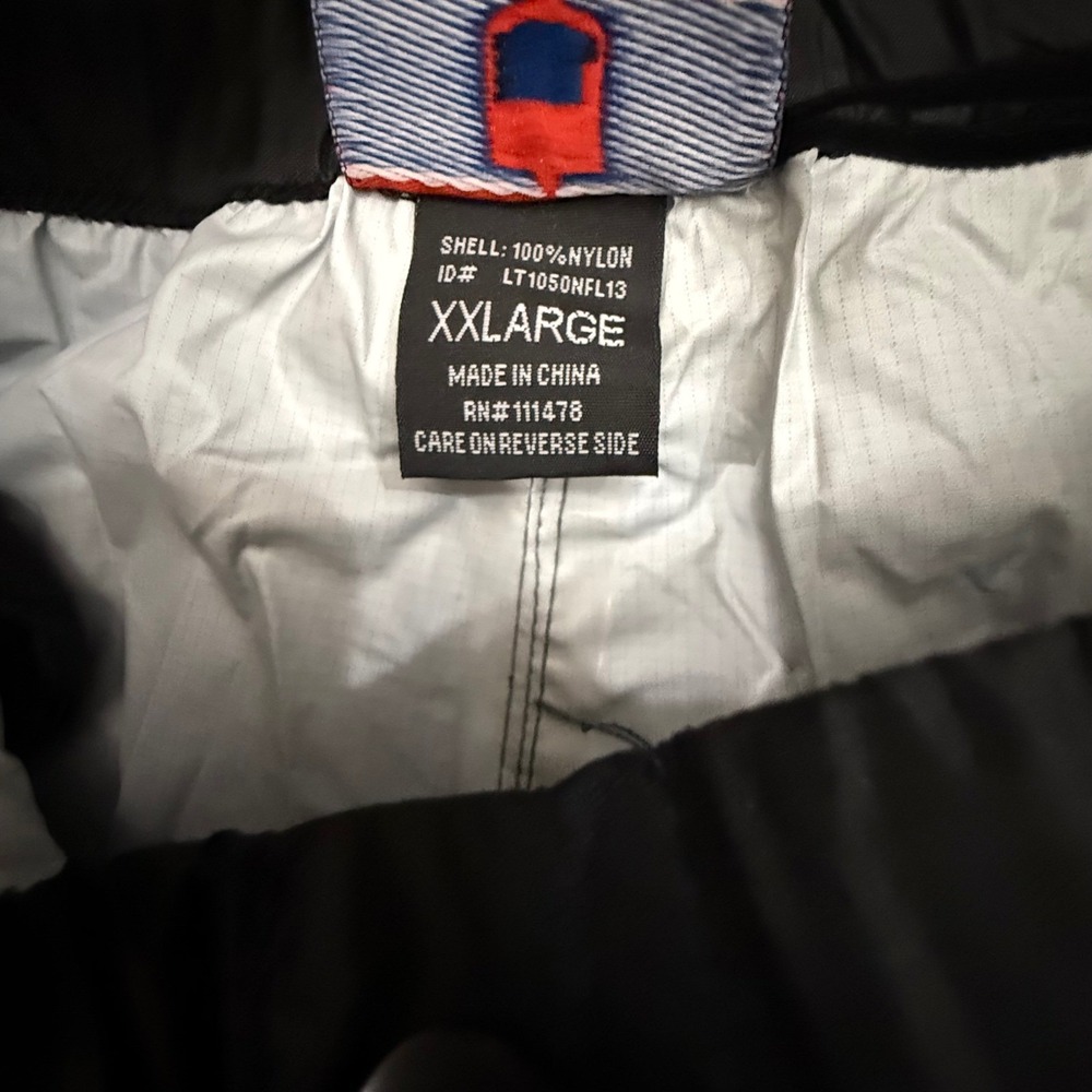 NFL Vikings Track Pants Water Resistant Windbreaker Bottle Opener NWT - Picture 6 of 6